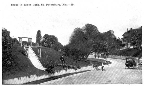 Roser Park streetscape, c. 1910