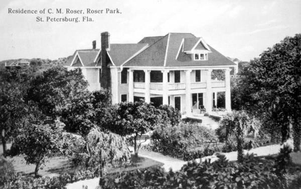 Charles M. Roser's own residence, c. 1915