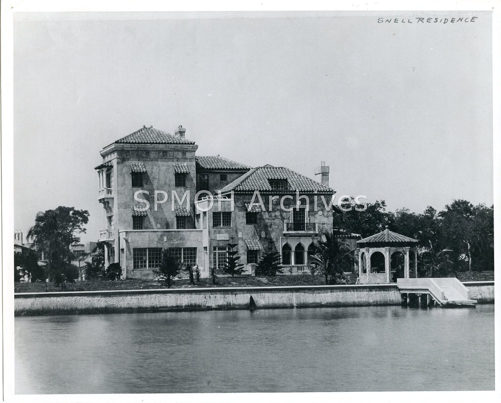 C. Perry Snell's home at 375 Brightwaters Blvd, circa 1931